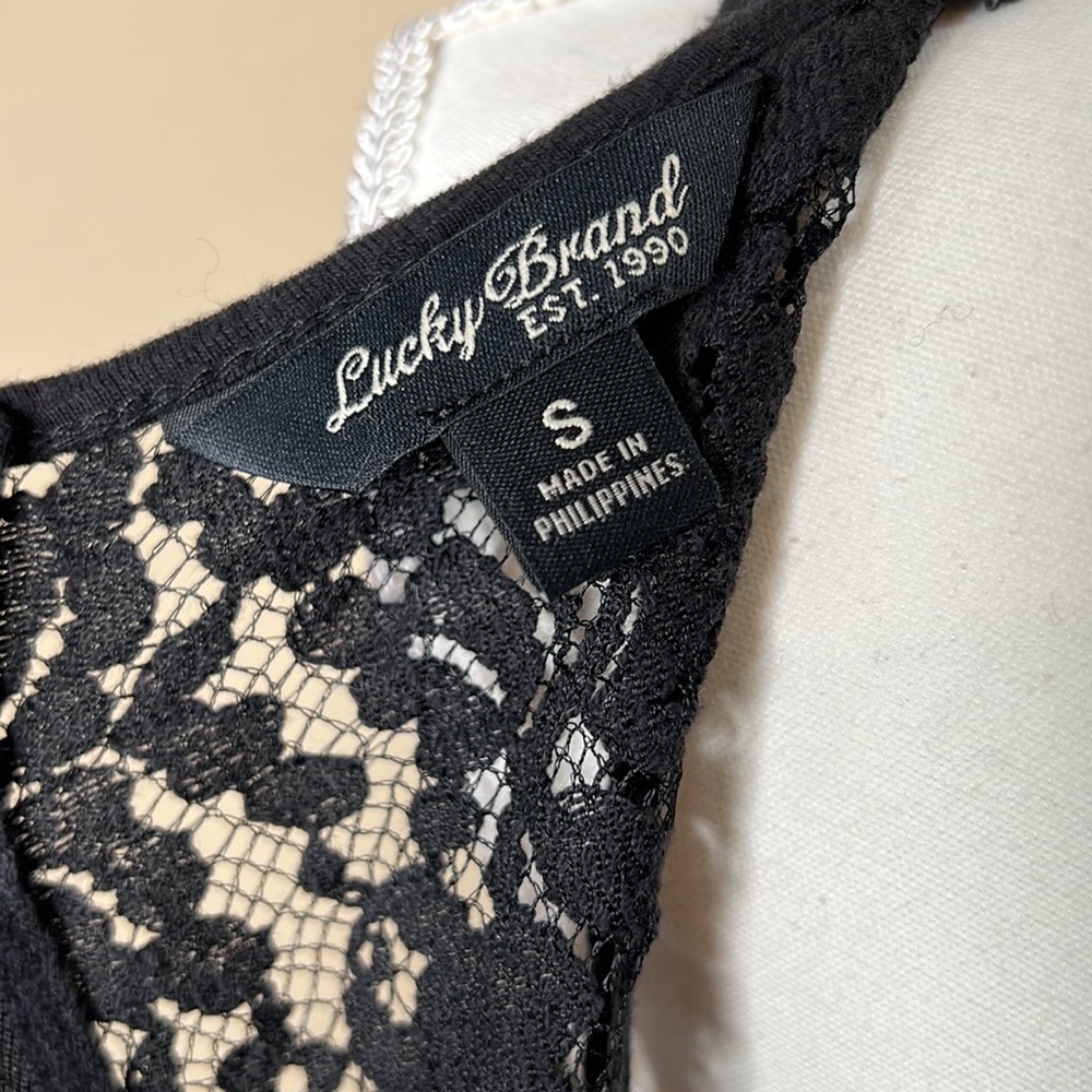Lucky Brand Lace Back Tank - Picture 5 of 8